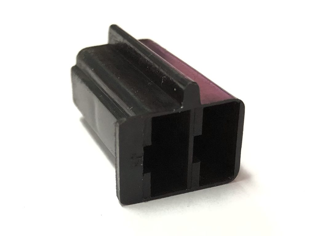 2-Position Black Connector